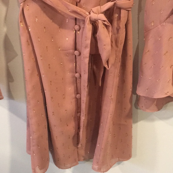 CUPCAKES AND CASHMERE Keegan Metallic Dot  Dress - Picture 5 of 12